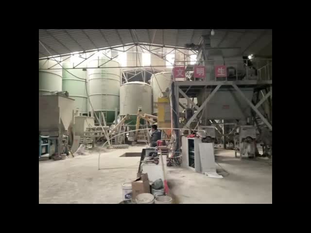 Feed Hopper Bins Vertical Cement Silo Dry Powder Mortar Silo White