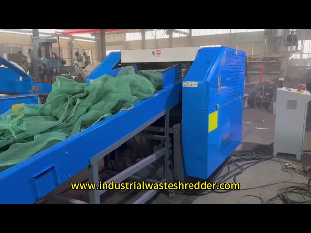 Fishing Nets Cutter Nylon / PP Mesh Crusher Anti Winding Shade Mesh Grinder Customized