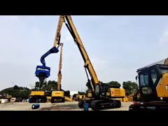 Deep Foundation Solution: Excavator Mounted Pile Driver for Projects Over 12 Meters Depth