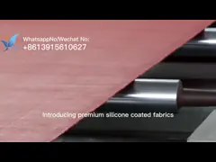 Tela composta de borracha da fibra de vidro do silicone para a gaxeta de alta temperatura da resistência
