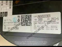 LPC1765FBD100 Microcontroller MCU 100MHz ARM Cortex M3 General Purpose MCU LQFP-100