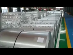 0.4-2.0mm Thickness Coil Galvanized Steel With Customized Width roof and roof component