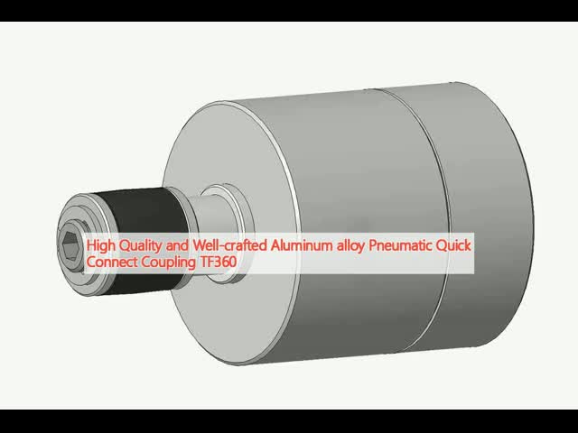 TF360 Series Well Crafted Aluminum Alloy Pneumatic Quick Connect Coupling