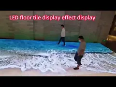 Pared de azulejos RGB digital interactivo para bailar Juegos de vídeo escenario de danza Piso de pie LED paneles de pared pantalla táctil