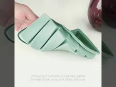 Silicone Ice Cube Trays for Water Bottles 12 Cavity Ice Cube Mold Easy Release Long Ice Cube Sticks Dishwasher Safe