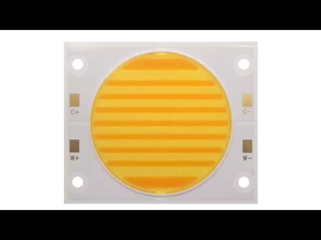 調節可能なCOB LEDチップ 高光量COB 150W+150W 54V LED COB 2700K+6500K
