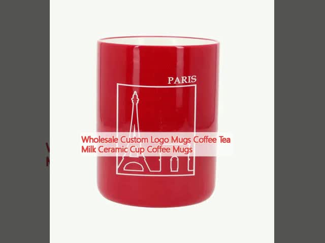 por atacado canecas de logotipo personalizado Copo de café Chá Leite Cerâmica Copo canecas de café