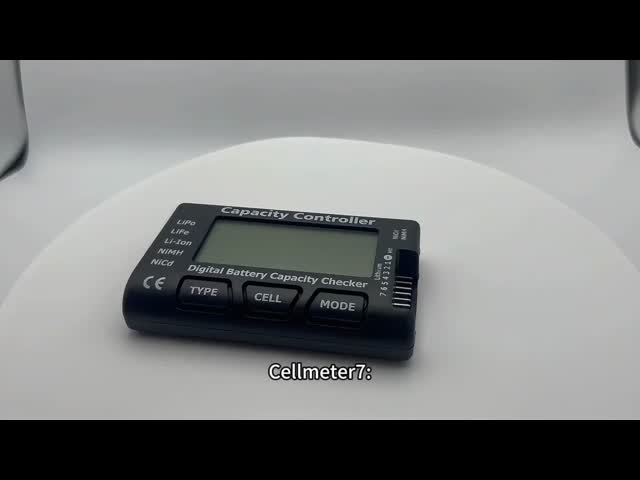 RCアクセサリー LCDディスプレイ 2-6s リチウム電池電圧計 テスト バランサー