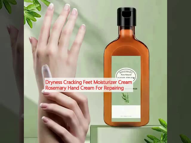 Dryness Cracking Feet Moisturizer Cream Rosemary Hand Cream For Repairing