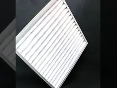 Elektronische Furance gefaltete Platten-Luftfilter-Leistung mit Papprahmen G4