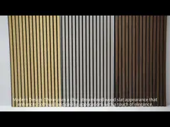 Des panneaux acoustiques en ardoise en bois moderne avec des couleurs différentes pour une sérénité ultime