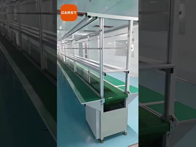 High-Capacity Belt Assembly Line For Microwave Oven