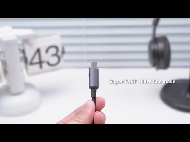 ESSAGER ES-X61 シリーズ A-C 100W マックス ベスト USBケーブル C 充電コード