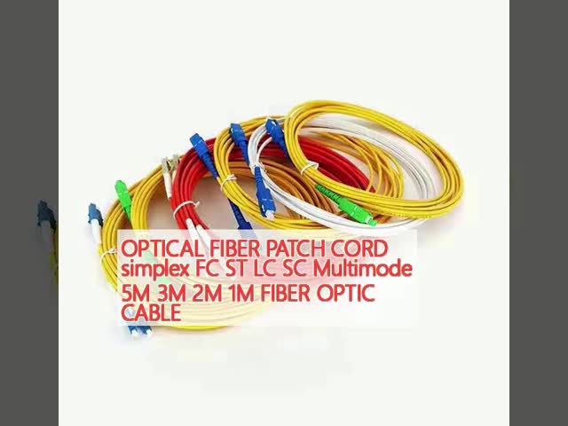 ОПТИЧЕСКИЕ ВОЛКОННЫЕ ПАТЧЫ СИМПЛЕКС FC ST LC SC Мультимодный 5M 3M 2M 1M ОПТИЧЕСКИЙ КАБЕЛ