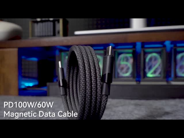 USB C から USB C マグネットケーブル 100W 1m 480Mbps ES-X53シリーズ
