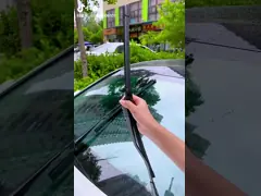 Quiet Operation Car Front Window Wipers Weatherproof Flat Type Front Wiper Blades