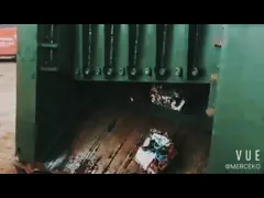 水力金属シール Q43-2000 200トンのスクラップ切断機 video