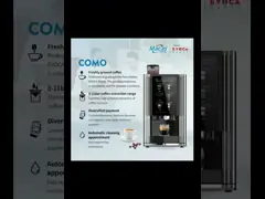 Tafeltop 12 soorten warme dranken verse grind 15,6 inch aanraakscherm commerciële smart type koffie automaten