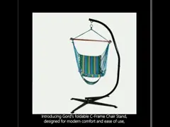 Foldable C Frame Chair Stand with Modern Design Easy Assembly and Ergonomic Design