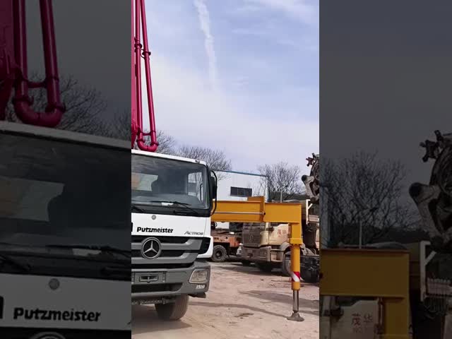 2013 Putzmeister 56m Бетонный насос на Mercedes Benz на складе для продажи