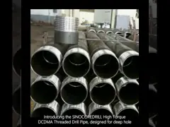 High Torque DCDMA Threaded Drill Pipe For Deep Hole Coring