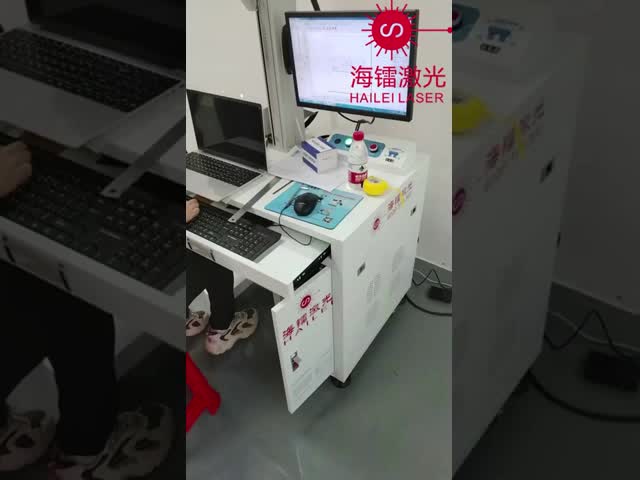 20W 30W 50W 100W ファイバーマーキングレーザー ダブルヘッド ファイバーオプティックマーカー