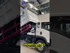 Sinotruk HOMAN 4x2 Small Dump Truck With 5 Ton 10 Ton Capacity Light Truck Automatic Air Suspension