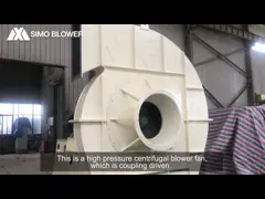 Stainless Steel High Temperature Industrial Centrifugal Fan For Metallurgy