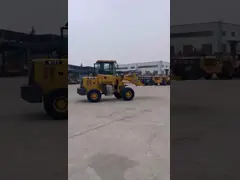 Mini wheel loader 1 tons 2 tons  use for construction small quarry bucket 0.6m3 0.8m3