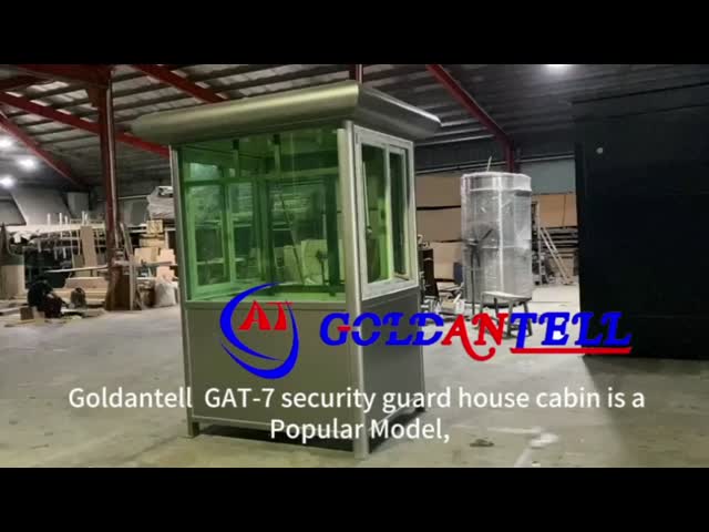 Коробка sentry железного каркаса нержавеющей стали полиняла/Prefab движимость будочек охранника