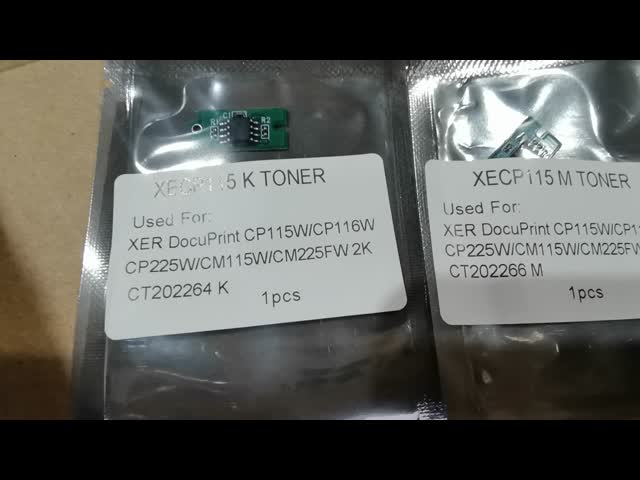 Toner Cartridge Reset Chip CT202264 CT202265 CT202266 CT202267 CT202257 CT202258 CT202259 CT202260 For Xerox Docuprint D