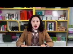 صندوق تغليف الماس الفاخر من الورق المقوى على شكل قلب