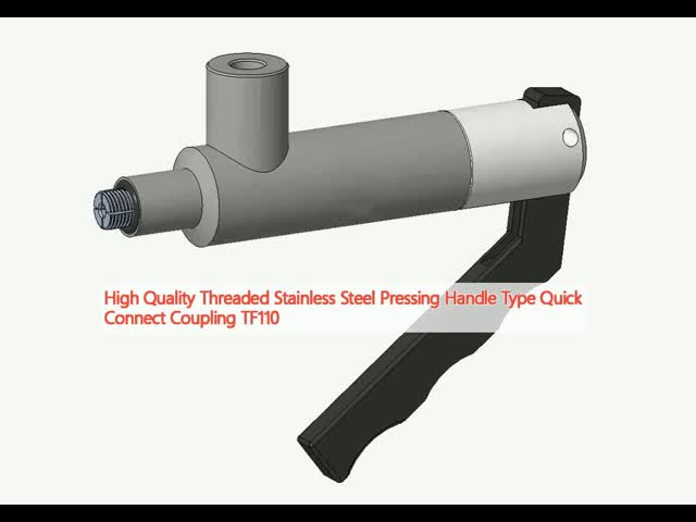 TF110 Series Threaded Stainless Steel Pressing Handle Type Quick Connect Coupling