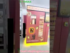 Cards Payment Fully Automatic Natural Fruit Juice Dispenser Fresh Orange Juice Vending Machine