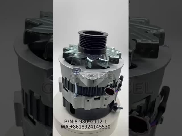 4JJ1 エンジン部品用 24V 50A 8-98092112-1 8980921121 オルタネタ