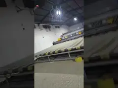ওয়্যার সোজা থেকে প্যাকিং পর্যন্ত সম্পূর্ণ স্বয়ংক্রিয় গ্যাবিয়ন মেশিন লাইন -6 মিমি ওয়্যার ক্যাপাসিটি