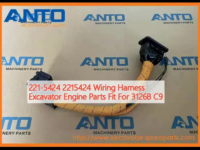 221-5424 2215424 3126B C9用のワイヤリングハーネスエグババターエンジン部品