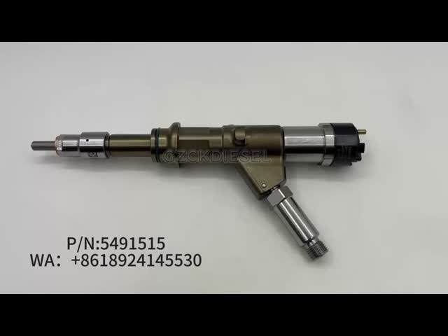 Injecteur de carburant 4307475 5491515 Adapté au moteur Cummins ISG vidéo