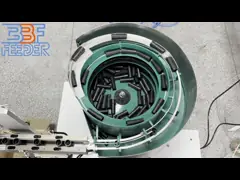 Elektromagnetic Vibratory Bowl Feeder Low Noise Plastik Pipe Vibration Feeding