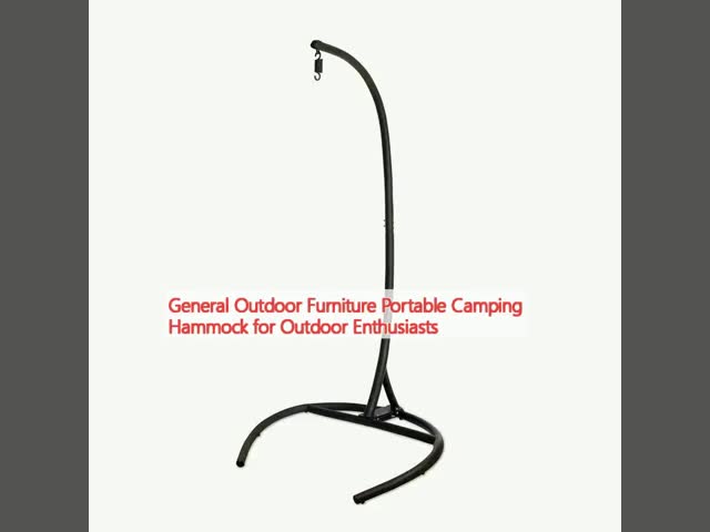 General Outdoor Furniture Portable Camping Hammock For Outdoor Enthusiasts