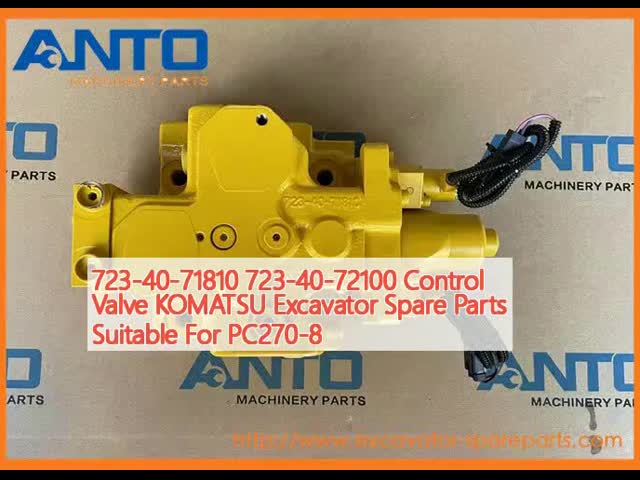 723-40-71810 723-40-72100 Control Valve KOMATSU Excavator Spare Parts For PC270-8