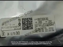MEC1701Q-C2-SZ Klawisze z układem scalony i sterownik wbudowany do notebooków