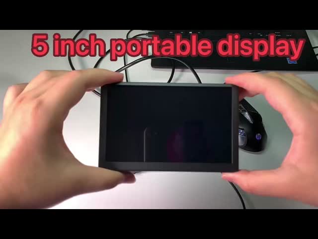 5インチタッチスクリーンモニター 800x480 USBインターフェースモニター 300 Cd/m2