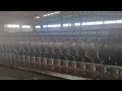 PVC Coated Zinc Aluminium Coating Galvanized Welded Mesh Gabion Barrier Basket untuk Militer
