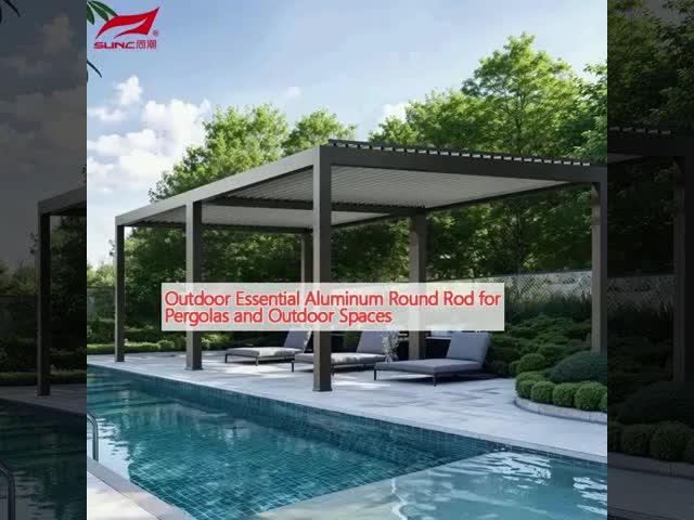 防風外用 エッセンシャル モーター付き アルミ ペルゴラ 3x6m 5x3m