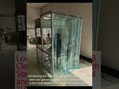 Low Noise Level≤65dB Clean Room Booth with Stainless Steel Material and Fan Filter Unit 1175*575*320mm