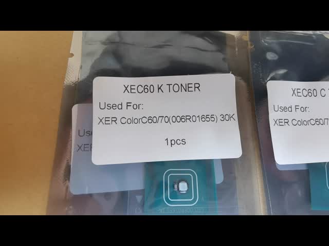 006R01655 006R01656 006R01657 006R01658 トナー カートリッジ リセット チップ Xerox カラー C60 C70 プリンター チップ HONGTAIPART
