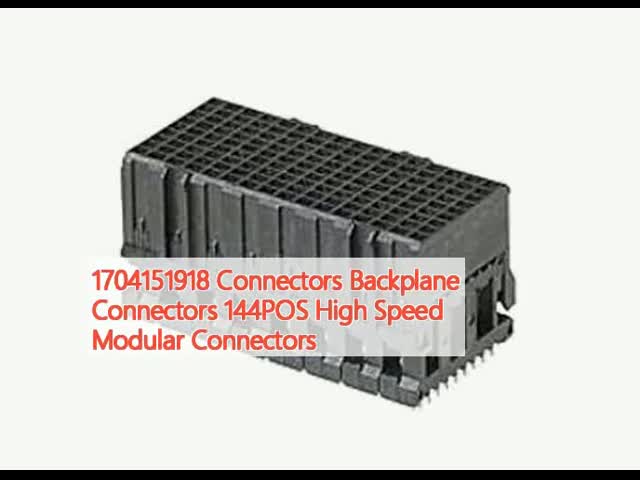 1704151918 Connectors Backplane Connectors 144POS High Speed Modular Connectors