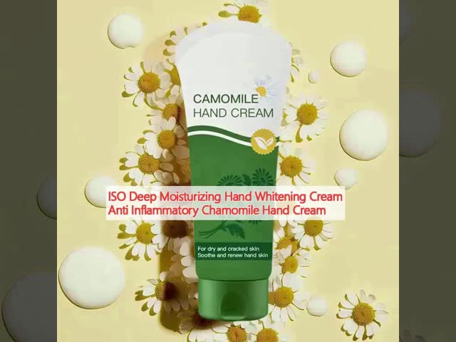 ISO Creme para Manos Profundamente Hidratante Anti-Inflamatório Creme para Manos de Camomila
