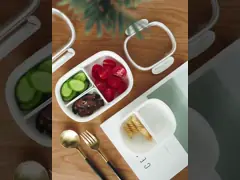 350ml Plastic Lunch Containers OEM Lunch Pack Containers For Meal Prep